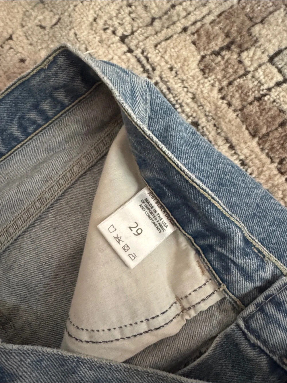 NWT Just Black Denim barrel jeans - Picture 6 of 8
